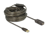 Delock Kabel USB 2.0 Verlängerung, aktiv 20 m