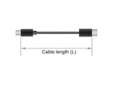 Delock Verlängerungskabel Klinke 3,5 mm 5 Pin Stecker zu Buchse 3 m schwarz