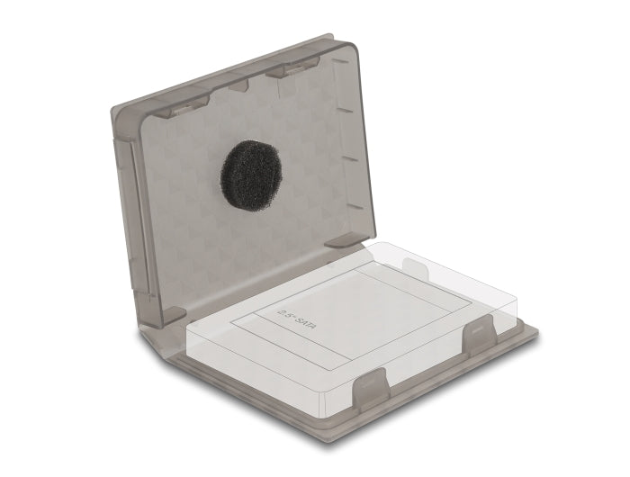 Delock Schutzbox für 2.5″ HDD / SSD grau