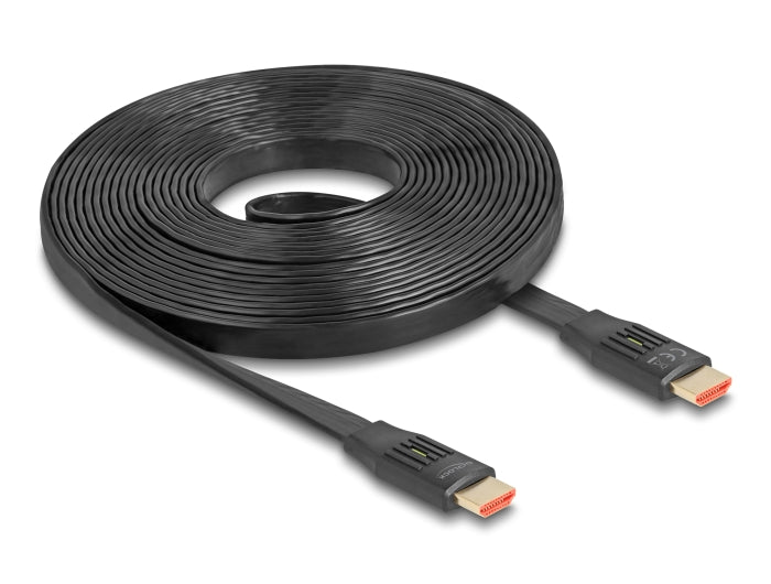 Delock High Speed HDMI Flachbandkabel 48 Gbps 8K 60 Hz 5 m