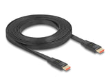 Delock High Speed HDMI Flachbandkabel 48 Gbps 8K 60 Hz 3 m