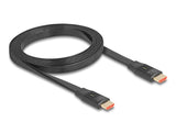 Delock High Speed HDMI Flachbandkabel 48 Gbps 8K 60 Hz 2 m