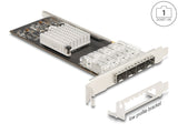 Delock PCI Express x4 Netzwerkkarte Gigabit LAN 4 x SFP i350