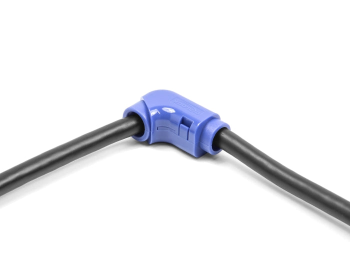 Delock Kabel Clips zum Abwinkeln 8 Stück blau