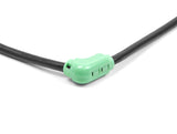 Delock Kabel Clips zum Abwinkeln 8 Stück grün
