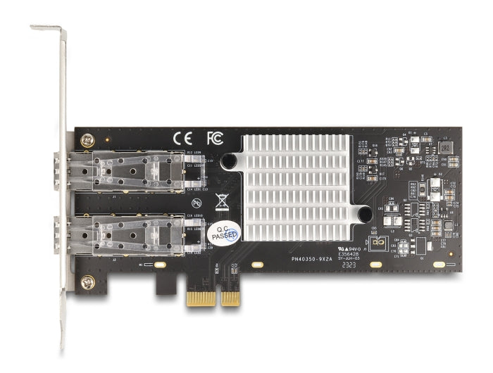 Delock PCI Express x1 Netzwerkkarte Gigabit LAN 2 x SFP i350
