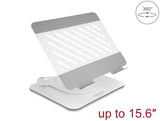 Delock Tablet und Notebook Standhalterung verstellbar Aluminium - 360° drehbar