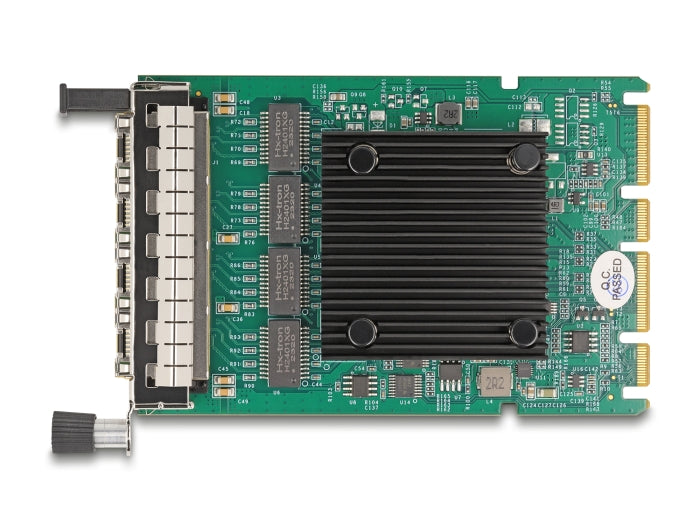 Delock OCP 3.0 Karte zu 4 x RJ45 Gigabit LAN