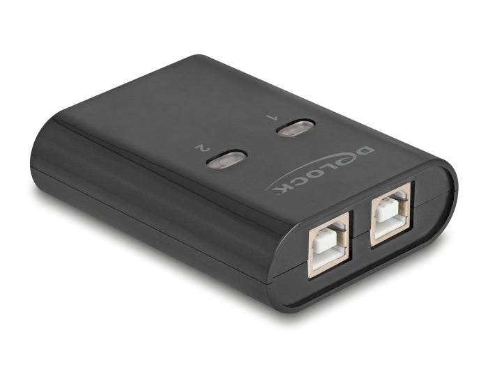 Delock USB 2.0 Switch für 2 PC an 1 Gerät