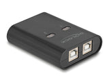 Delock USB 2.0 Switch für 2 PC an 1 Gerät