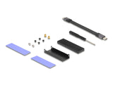 Delock USB Type-C™ 40 Gbps Gehäuse für 1 x M.2 NVMe PCIe SSD