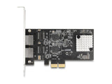 Delock PCI Express x2 Netzwerkkarte 5 Gigabit LAN 2 x RJ45 RTL8126