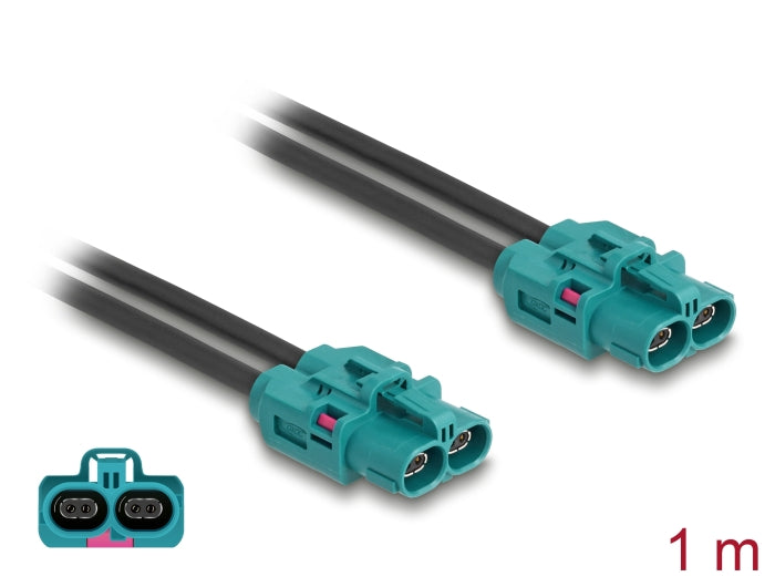 Delock Kabel Easy HighspeedData Z double Buchse zu Easy HighspeedData Z double Buchse 1 m