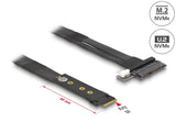 Delock M.2 Key M zu U.2 SFF-8639 NVMe Adapter mit 20 cm Kabel
