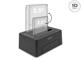 Delock USB Type-C™ 10 Gbps Dockingstation für 2 x SATA HDD / SSD mit Klon Funktion