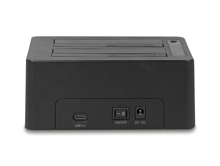 Delock USB Type-C™ 10 Gbps Dockingstation für 2 x SATA HDD / SSD mit Klon Funktion