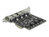 Delock PCI Express x1 Karte zu 4 x extern USB Typ-A Buchse USB 5 Gbps