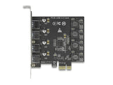 Delock PCI Express x1 Karte zu 4 x extern USB Typ-A Buchse USB 5 Gbps
