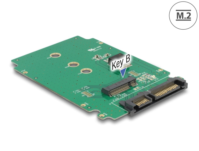 Delock Konverter SATA 22 Pin > M.2