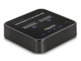 Delock M.2 Dockingstation für 2 x M.2 SATA SSD mit Klon Funktion