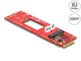 Delock Konverter EDSFF E1.S zu M.2 Key M Slot NVMe