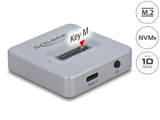 Delock M.2 Dockingstation für M.2 NVMe PCIe SSD mit USB Type-C™ Buchse