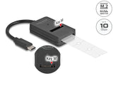Delock Combo Konverter für M.2 NVMe PCIe oder SATA SSD mit USB Type-C™ 10 Gbps
