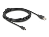 Delock Kabel USB 2.0 Typ-A Stecker > USB 2.0 Mini-B Stecker 3,0 m schwarz