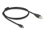 Delock Kabel USB 2.0 Typ-A Stecker > USB 2.0 Mini-B Stecker 1,0 m schwarz