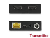 Delock HDMI Extender Set über Cat.6 Kabel 4K 60 Hz 50 m
