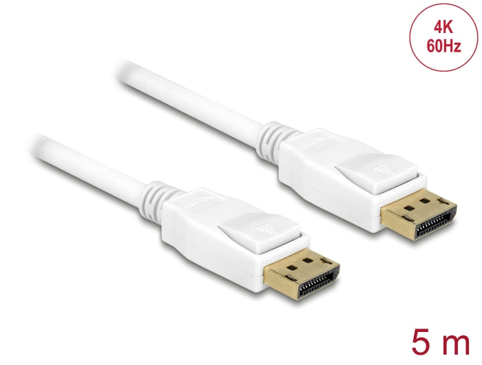 Delock Kabel DisplayPort 1.2 Stecker > DisplayPort Stecker 4K 5 m