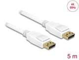 Delock Kabel DisplayPort 1.2 Stecker > DisplayPort Stecker 4K 5 m