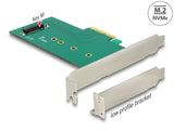 Delock PCI Express x4 Karte > 1 x intern NVMe M.2 Key M 110 mm - Low Profile Form Faktor