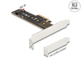 Delock PCI Express x4 Karte zu 1 x intern NVMe M.2 Key M 110 mm - Low Profile Formfaktor