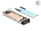 Delock Wechselrahmen Einschub 1 x M.2 NVMe SSD für Wechselrahmen 47028 / 47042 / 47070 / 47072 / 47111 / 47117 / 47126 / 47129