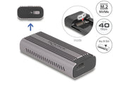 Delock USB Type-C™ 40 Gbps Gehäuse für 1 x M.2 NVMe PCIe SSD