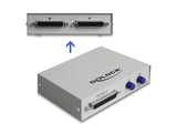 Delock Parallel Umschalter D-Sub 25 Pin 2 Port manuell