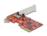 Delock PCI Express x4 Karte zu 1 x extern USB 20 Gbps USB Type-C™ Buchse - 3 A