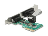 Delock PCI Express x1 Karte zu 2 x Seriell RS-232