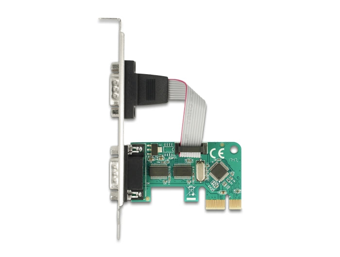 Delock PCI Express x1 Karte zu 2 x Seriell RS-232