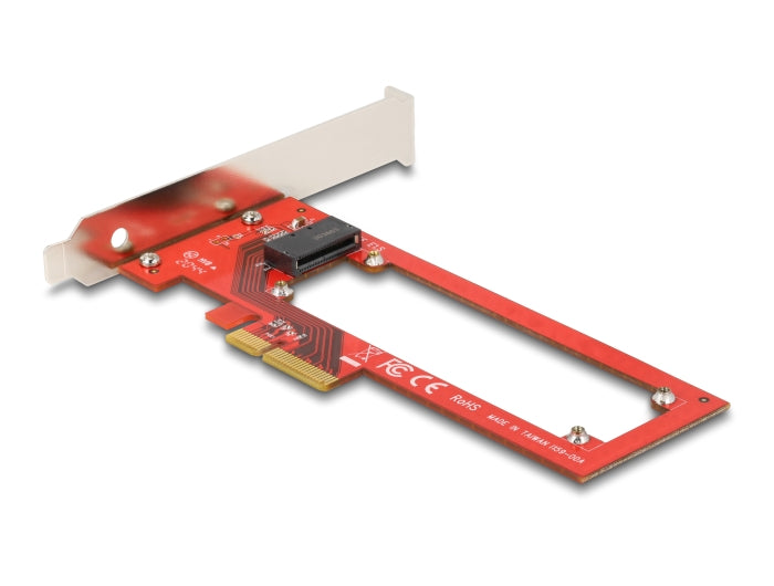 Delock PCI Express x4 Karte zu 1 x EDSFF E1.S Slot - Low Profile Formfaktor