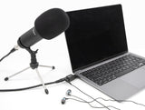 Delock Externe USB Soundkarte mit USB Type-C™ Stecker auf 2 x 3,5 mm Klinkenbuchse Plug & Play Audio Adapter schwarz
