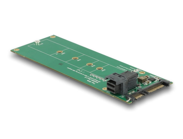 Delock Konverter SATA 22 Pin / SFF-8643 NVMe > 1 x M.2 Key M
