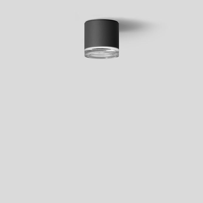 BEGA LED-Anbaustrahler 4,1W Konv 1LED ws 66055K4 graphit 4000K 311lm graphit mt