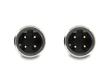Delock M12 Kabel D-kodiert 4 Pin Stecker zu Stecker PVC 2 m