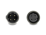 Delock M12 Kabel D-kodiert 4 Pin Stecker zu Buchse PVC 2 m