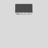BEGA LED-Anbaustrahler 36,1W Konv DALI 66160K4 4LEDs graphit 4000K ws 4115lm