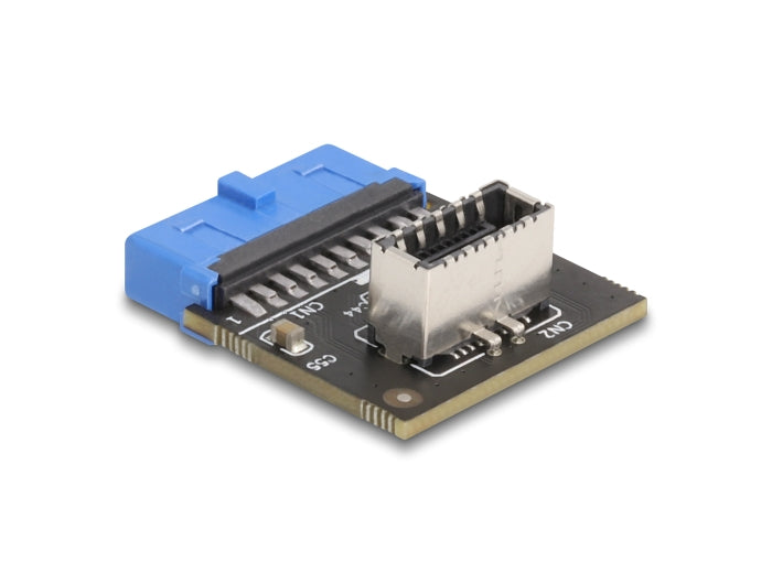 Delock USB 5 Gbps Adapter Pfostenbuchse zu intern USB Typ-E Key A Buchse gewinkelt
