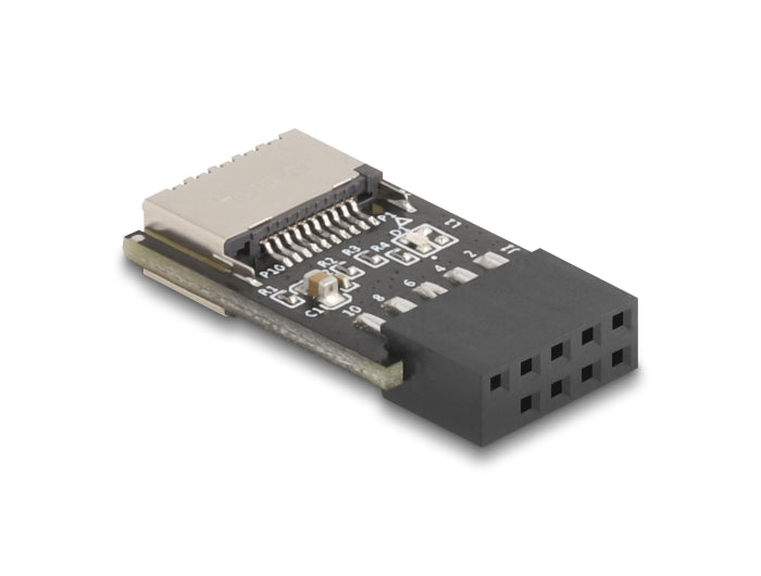 Delock USB 2.0 Adapter Pfostenbuchse zu intern USB Typ-E Key A Buchse