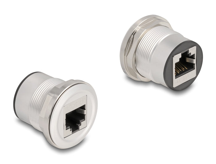 Delock RJ45 Einbaubuchse Kupplung Cat.6 STP Aluminium